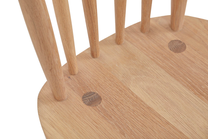 Neptune Wardley Bar Stool, Natural Oak