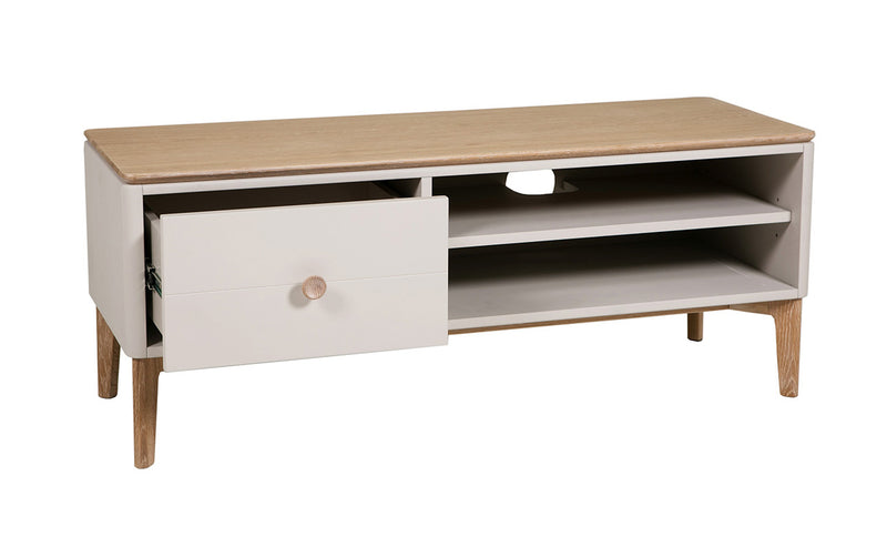 Evelyn Painted TV Unit available at Hunters Furniture Derby