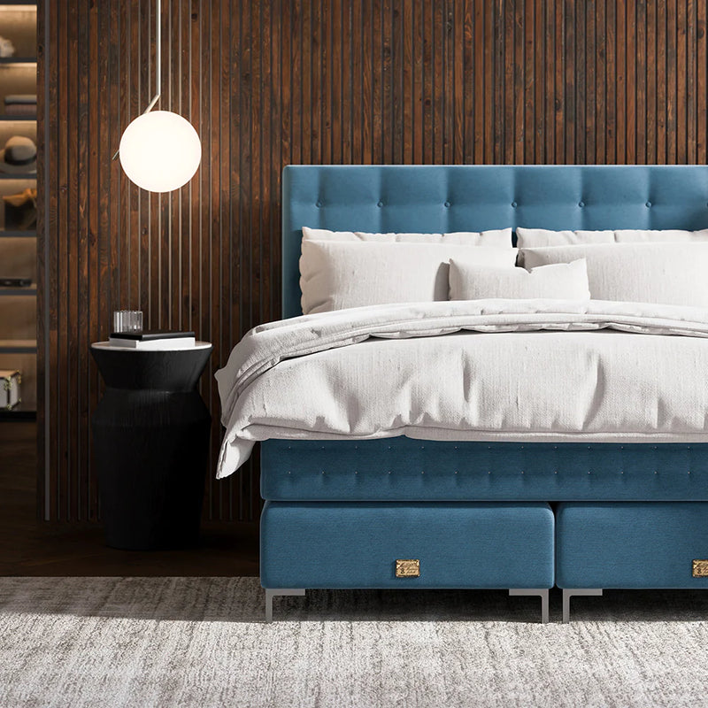 Mattsons Rise Bed and Top Mattress Set available at Hunters Furniture Derby