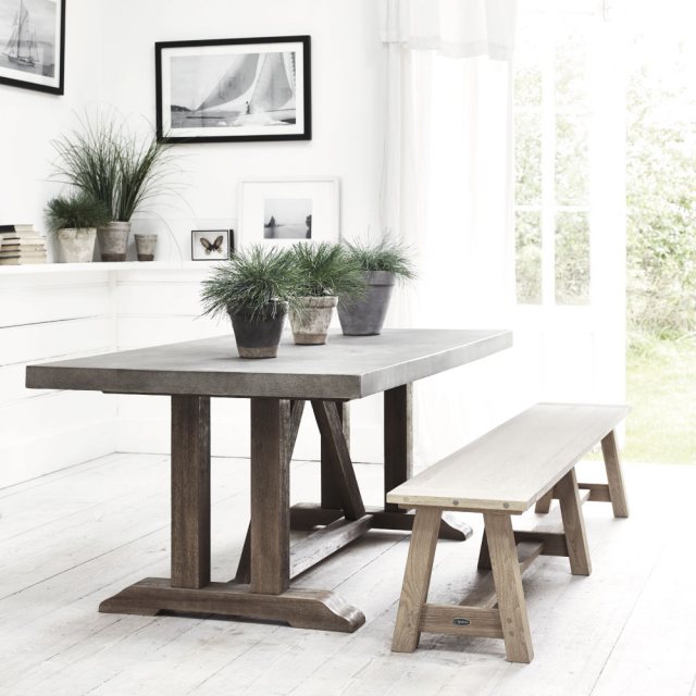 Neptune Arundel Oak Bench (3 Seater), available at Hunters Furniture Derby