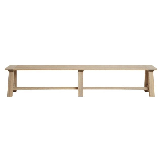 Neptune Arundel Oak Bench (4 Seater)