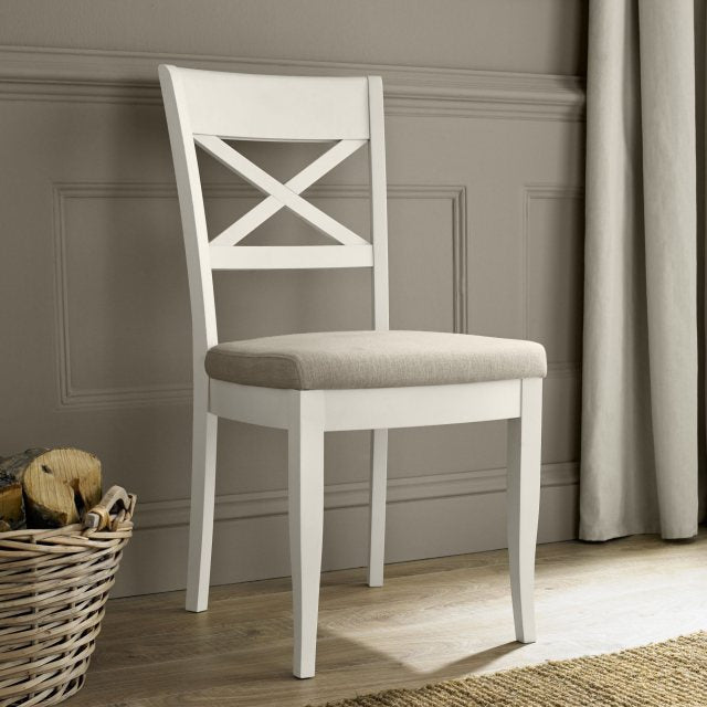 Cotswold 4-6 Rectangular Table- X Back Chair