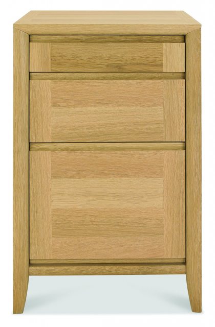 Hertford Oak Filing Cabinet available at Hunters Furniture Derby