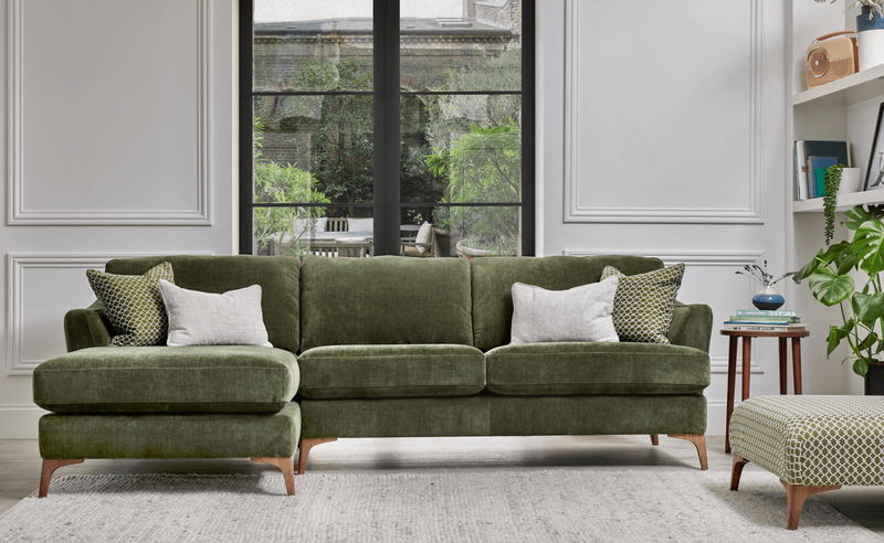 Monty 2 Seater Chaise Sofa - Left Hand Facing