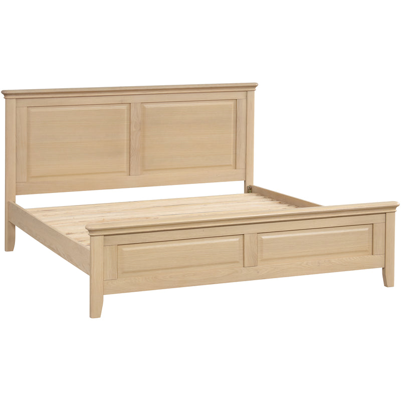 Cromford Oak High Foot End Superking Bed