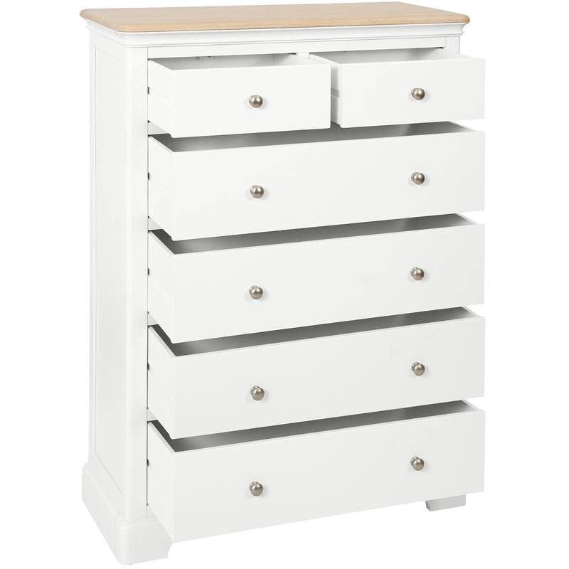 Cromford Painted 2 over 4 Chest