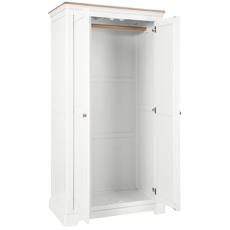 Cromford Painted All Hanging Double Wardrobe