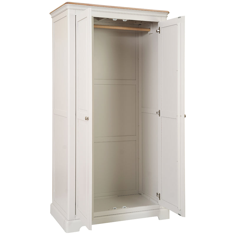 Cromford Painted All Hanging Double Wardrobe