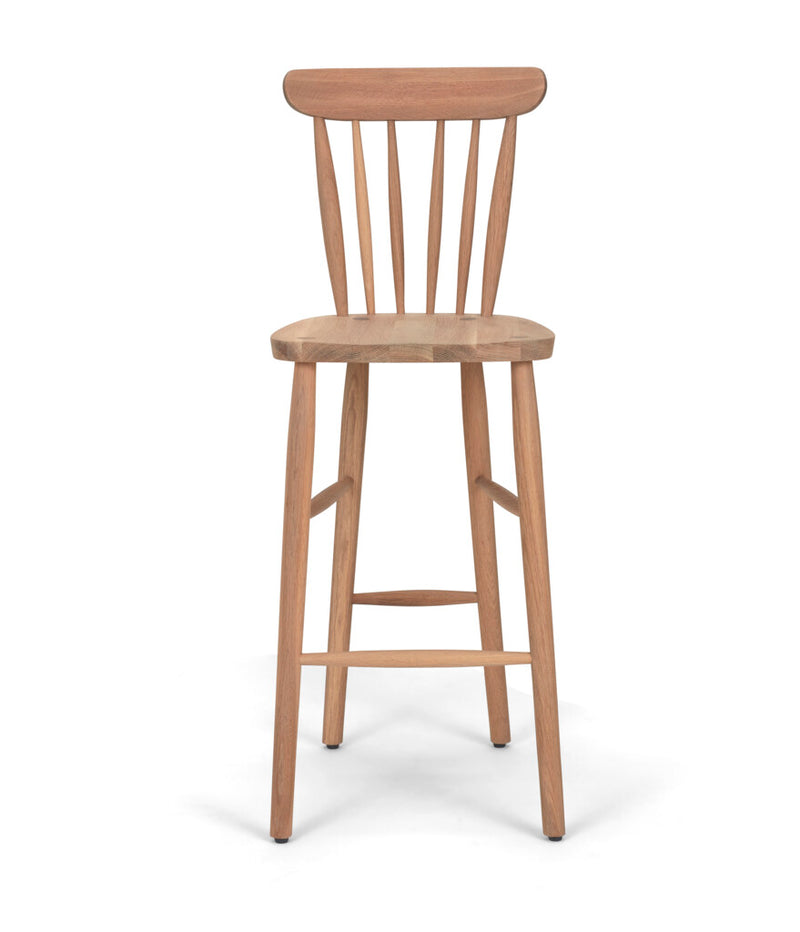 Neptune Wardley Bar Stool, Natural Oak