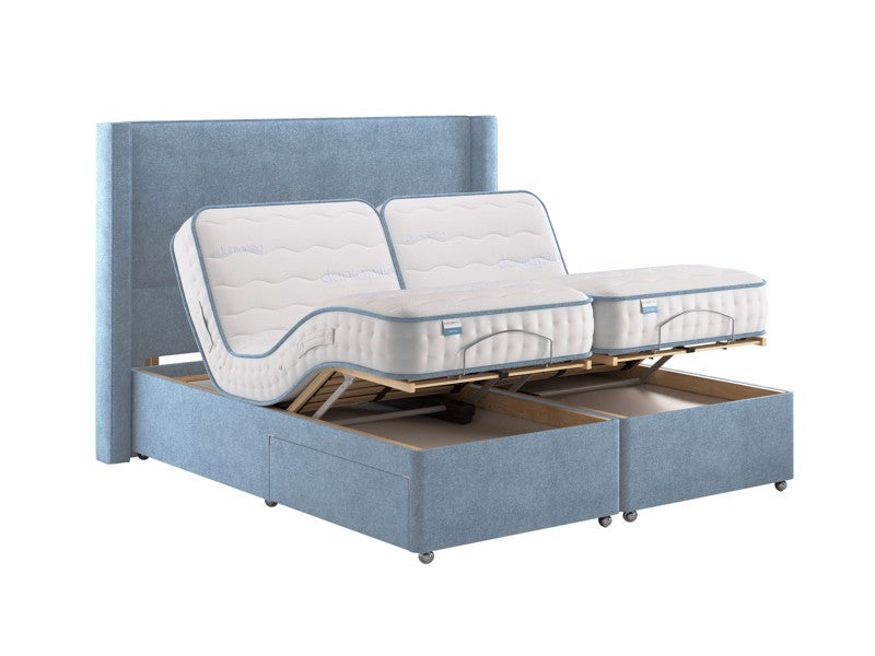 Dunlopillo Relax Adjustable Mattress/Divan Bed Set available at Hunters Furniture Derby