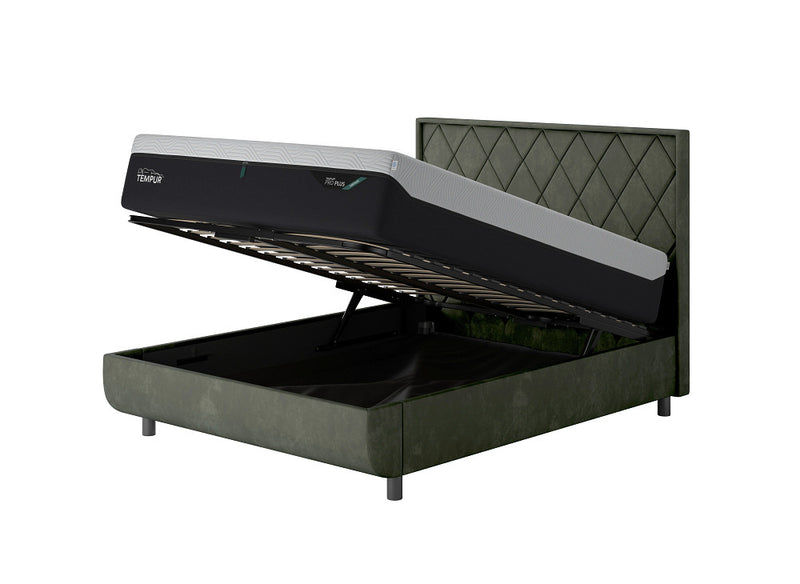 Tempur 150cm Storage bed