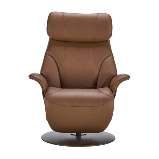 Stressless Adam Leather Recliner Chair in Valero Leather