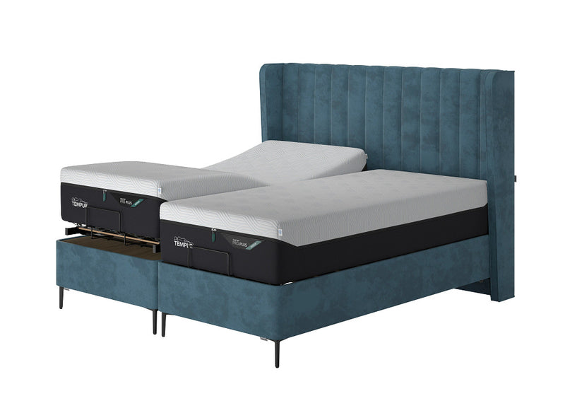 Tempur 150cm slim divan bed