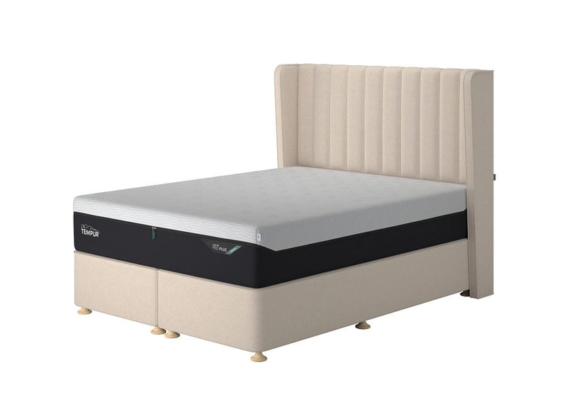 Tempur 135cm slim divan bed