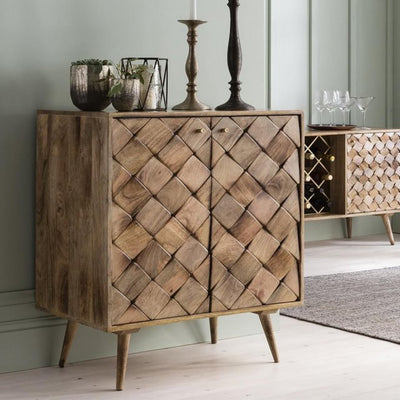 Sumac 2 Door Sideboard and Wine Rack Sideboard