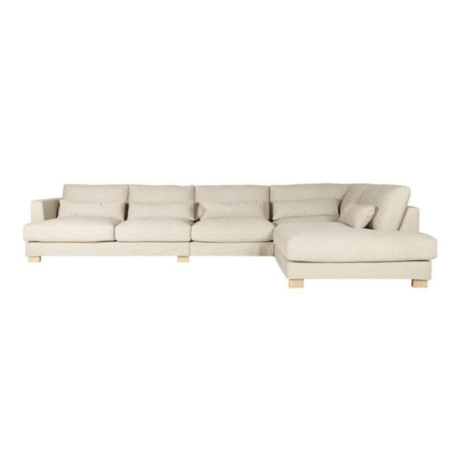Brandon Set 4 RHF Luxury Sofa available at Hunters Furniture Derby