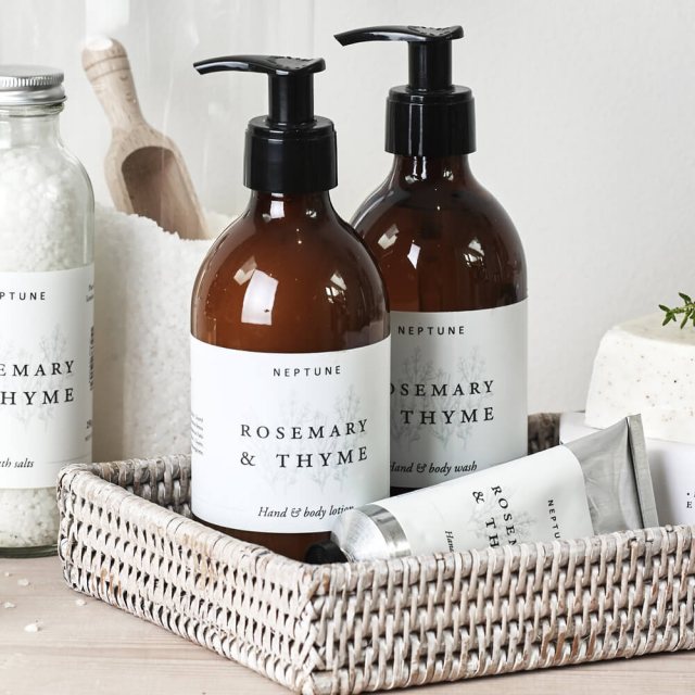 Neptune Rosemary & Thyme Hand & Body Lotion available at Hunters Furniture Derby