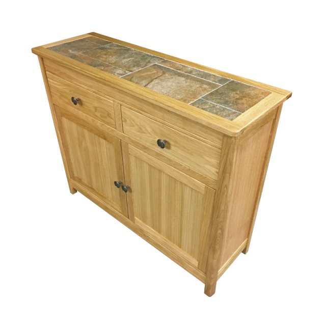 Anbercraft Beaumont Tile Top Large Sideboard available at Hunters Furniture Derby