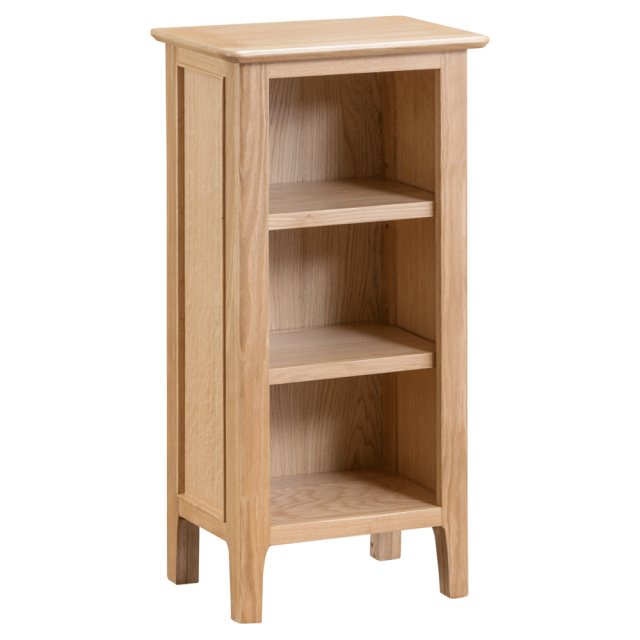 Tansley Small Narrow Bookcase available at Hunters Furniture Derby