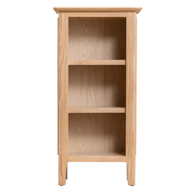 Tansley Small Narrow Bookcase available at Hunters Furniture Derby