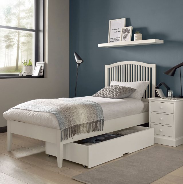 Kara Bedstead in 90cm White