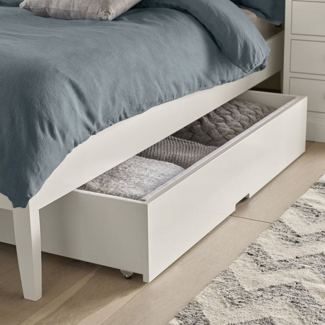 Kara Underbed Drawer in White