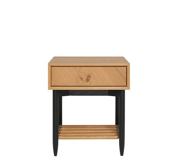 Ercol Monza Bedside Cabinet available at Hunters Furniture Derby