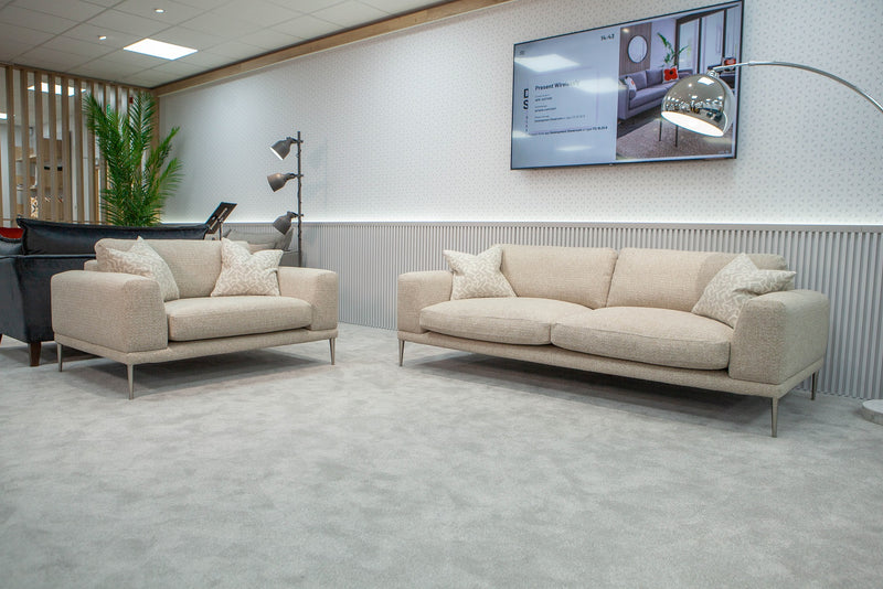 Bradley Medium Sofa available in a variety of fabrics ideal for your home at Hunters Furniture Derby