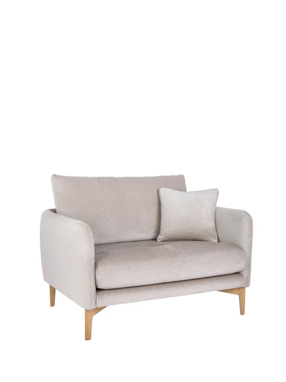 Ercol Aosta Snuggler Sofa available in a variety of fabrics for your home at Hunters Furniture Derby