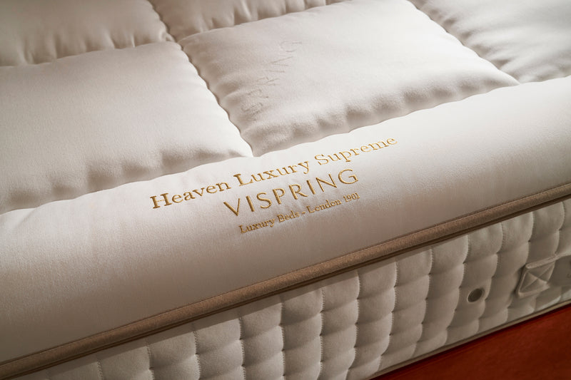 Vispring Heaven Luxury Supreme Mattress Topper available at Hunters Furniture Derby