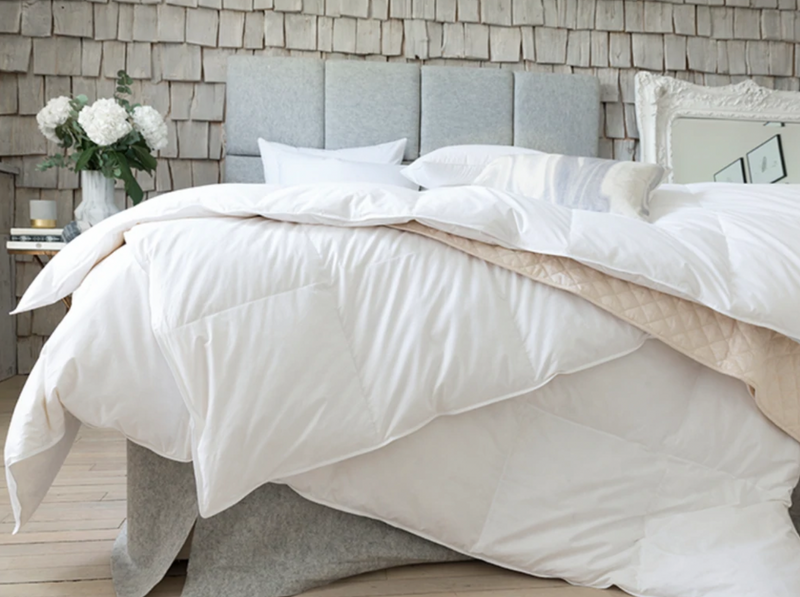 Fine Bedding Goose Feather & Down Duvet available at Hunters Furniture Derby