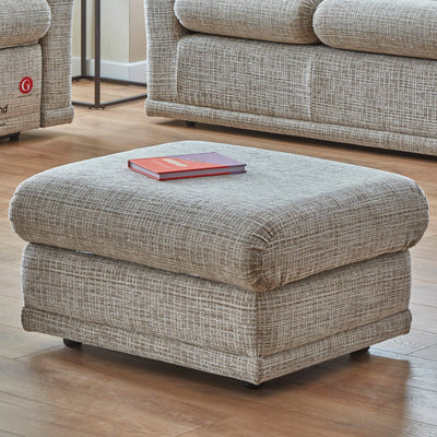 G Plan Malvern Footstool available in a variety of fabrics at Hunters Furniture Derby