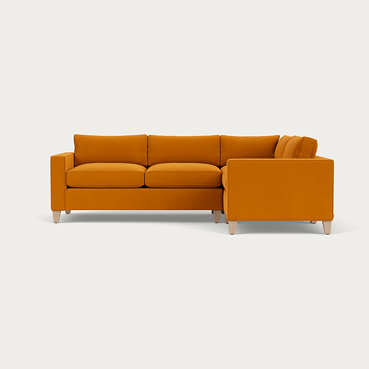 Neptune Shoreditch L Shape Sofa Right available in a variety of colour swatches at Hunters Furniture Derby