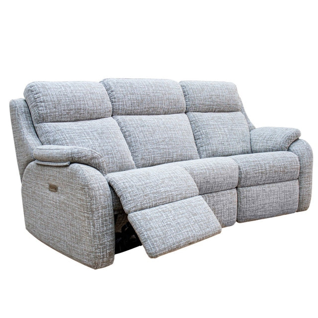 G Plan Kingsbury 3 Seater Recliner Sofa available in a variety of fabrics at Hunters Furniture Derby